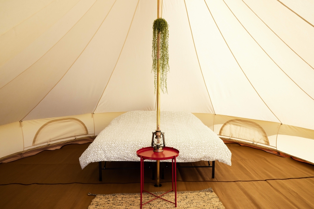 Four Star Glamping Tent at Retro Festival