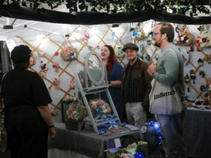 Vintage Accessories stall in the Spitfire Vintage Market at Retro Festival