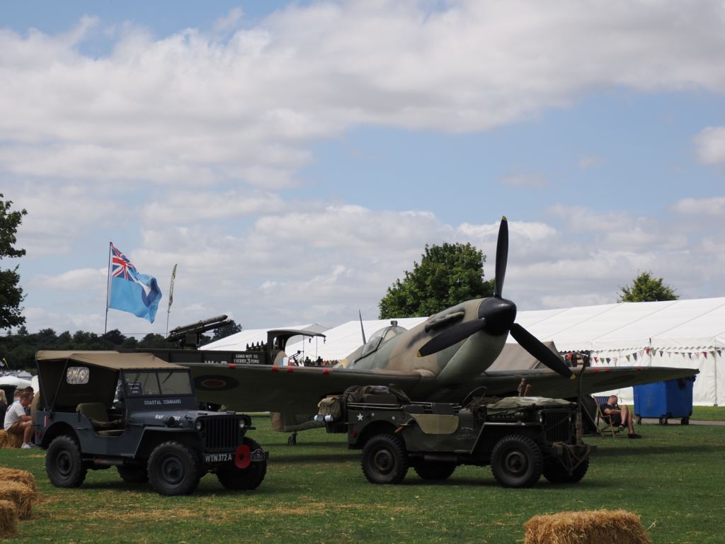 Spitfire Plane at Retro Festival