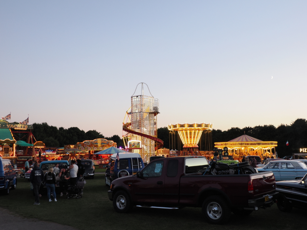 Classic cars and vintage fun fair