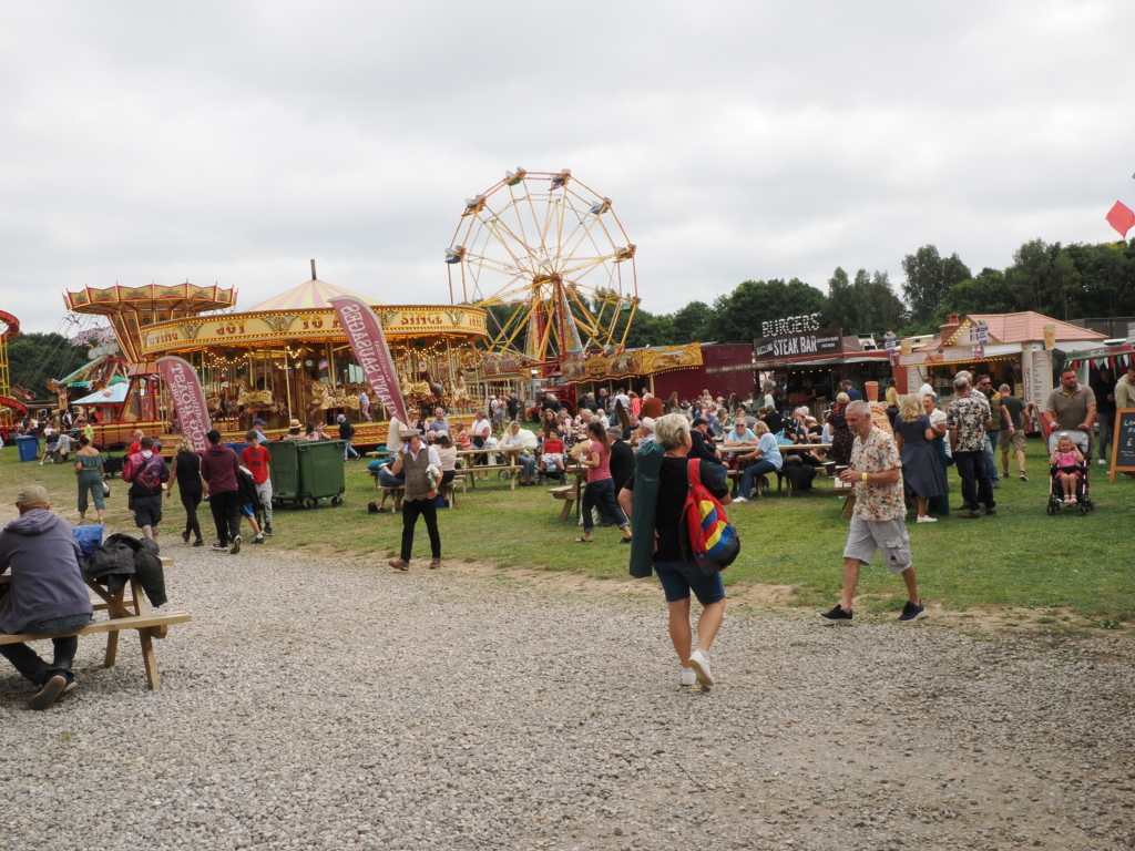 Vintage Fun Fair in teh day