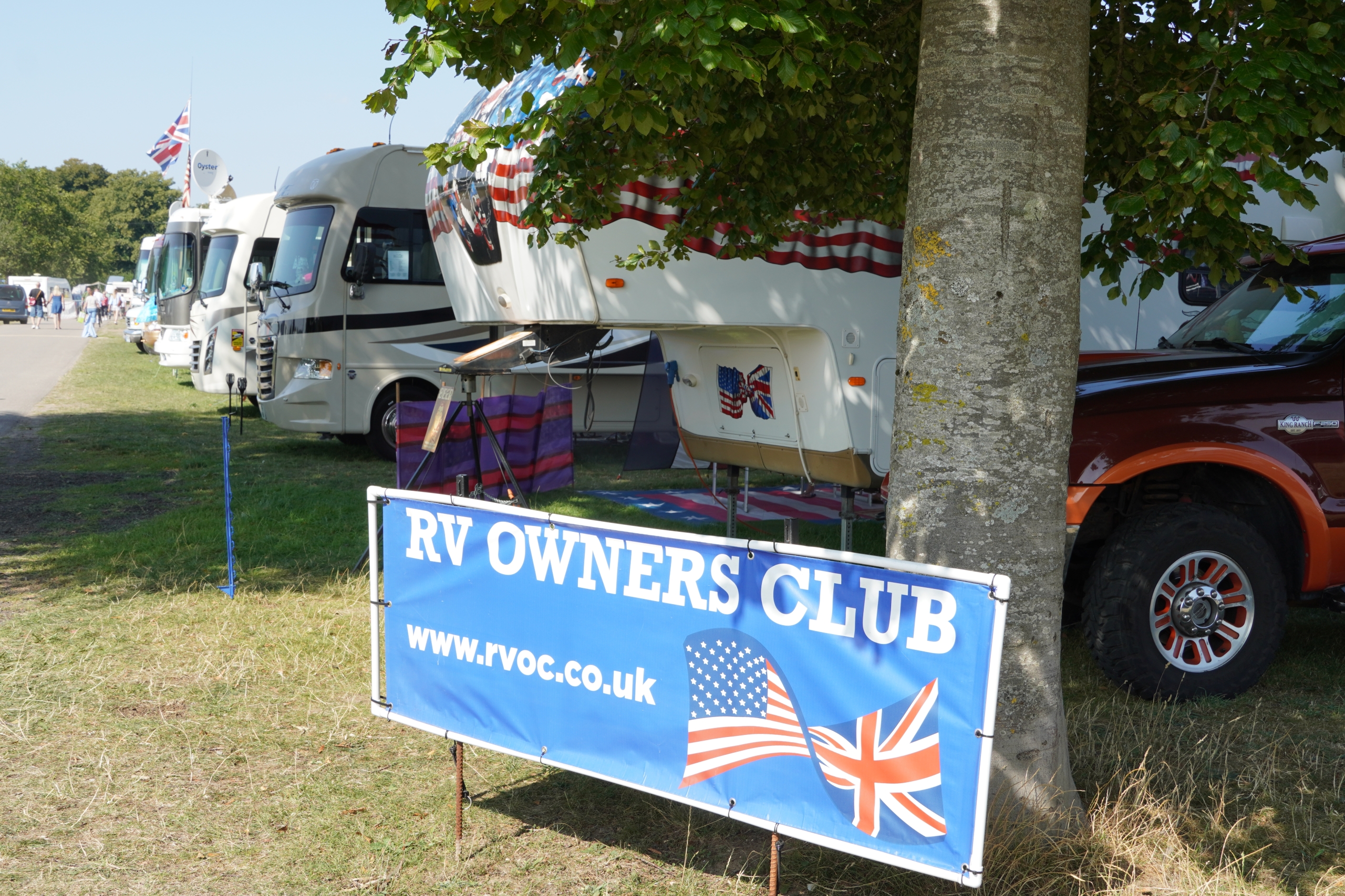 RV's at Retro Festival
